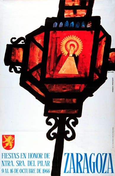 Fiesta patronales en honor de Nuestra Señora del Pilar 1966 Zaragoza